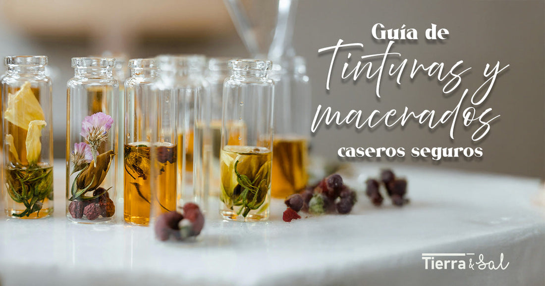 Guía de Tinturas y Macerados Caseros Seguros